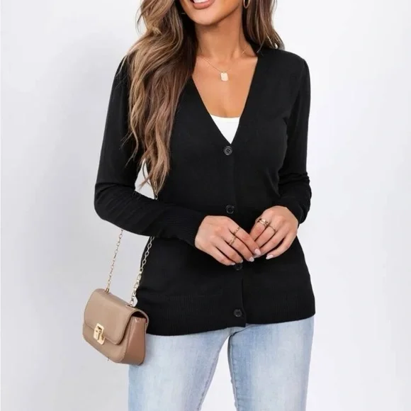 SHEIN Button Up Cardigan - Picture 5 of 6